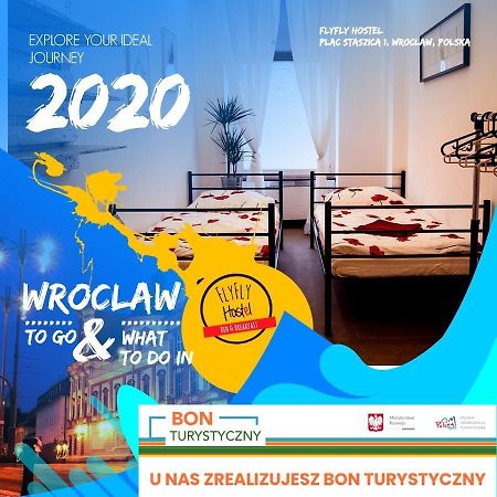 Flyfly Hostel , Darmowy Parking , Rezerwuj Przez Urzadzenia Mobilne -10 Procent Wrocław Eksteriør billede